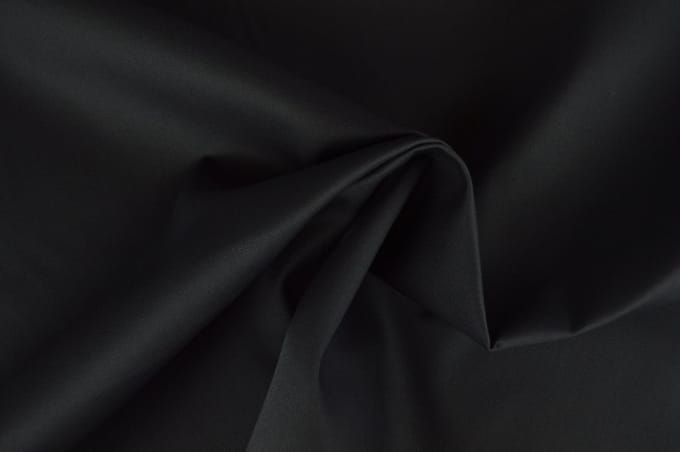 10 meter twill katoen - Donkergrijs - 65% katoen - 35% polyester