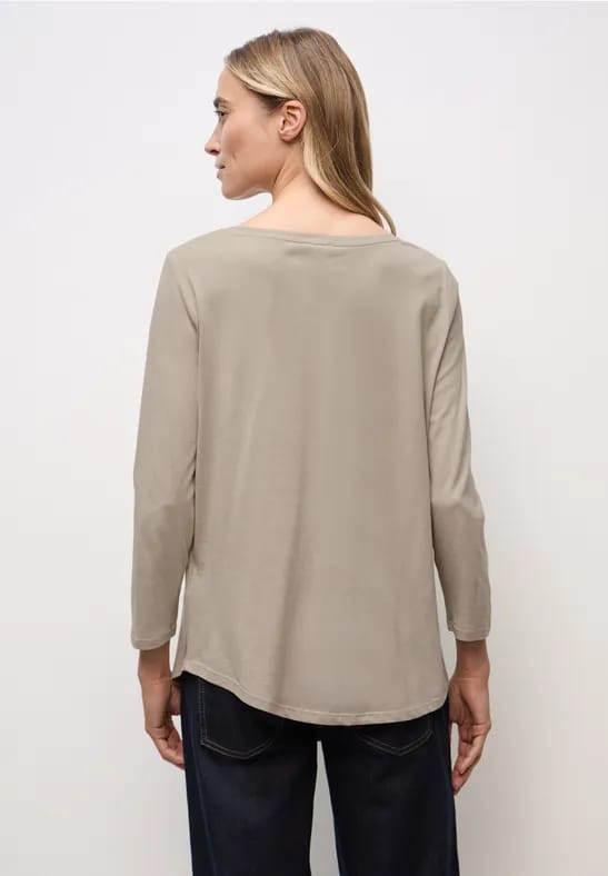 Shirt in lange stijl