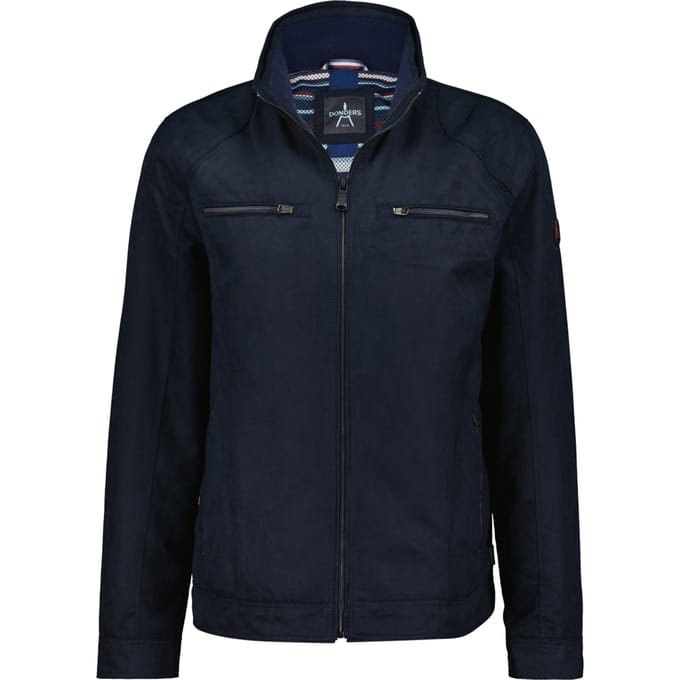 Donders 1860 - Zomerjas - Heren - 2XL-56 - Blauw - Polyester - 21788