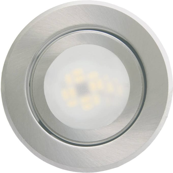 Busch Inbouwlamp Joanie met LED, alu geborsteld