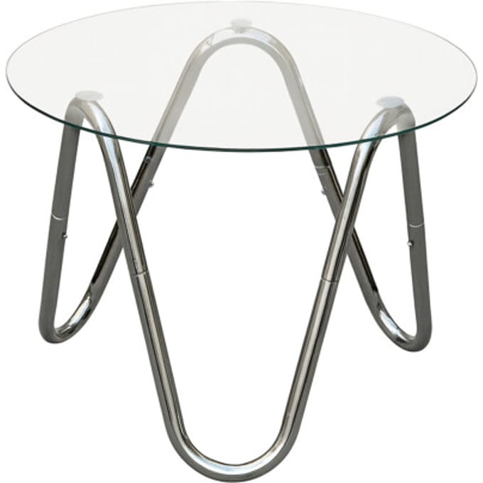 Leitmotiv side table ventana rond - 50x50x35 cm