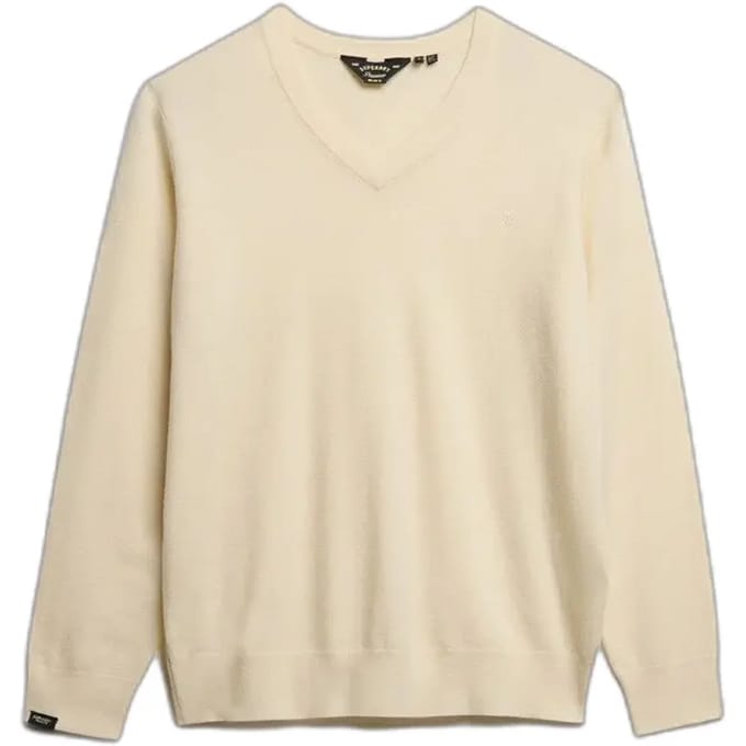 Superdry - Klassieke trui met V-hals - Dames - Sweaters
