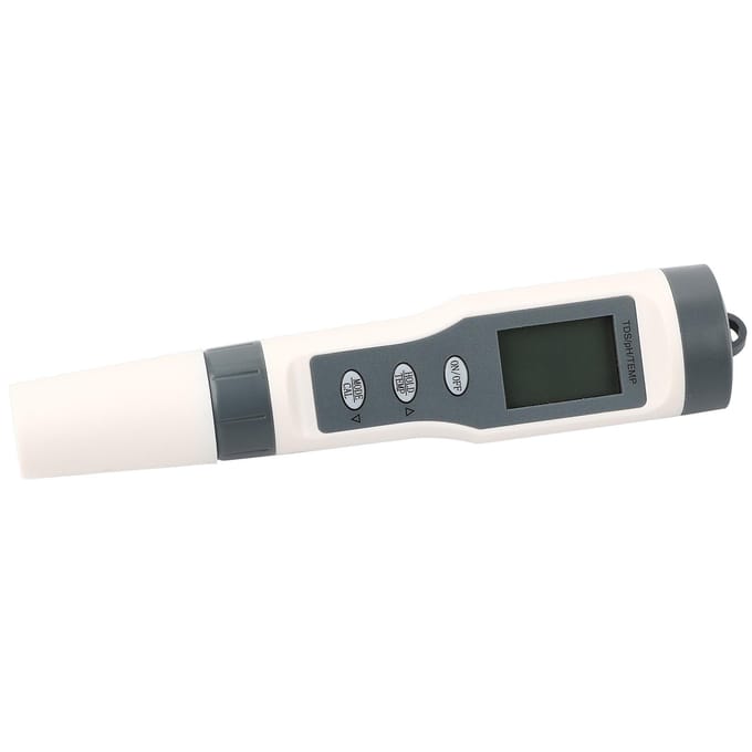 Testeur de qualité de l'eau 3 en 1, testeur de pH et de température numérique portable, stylo de test de pureté