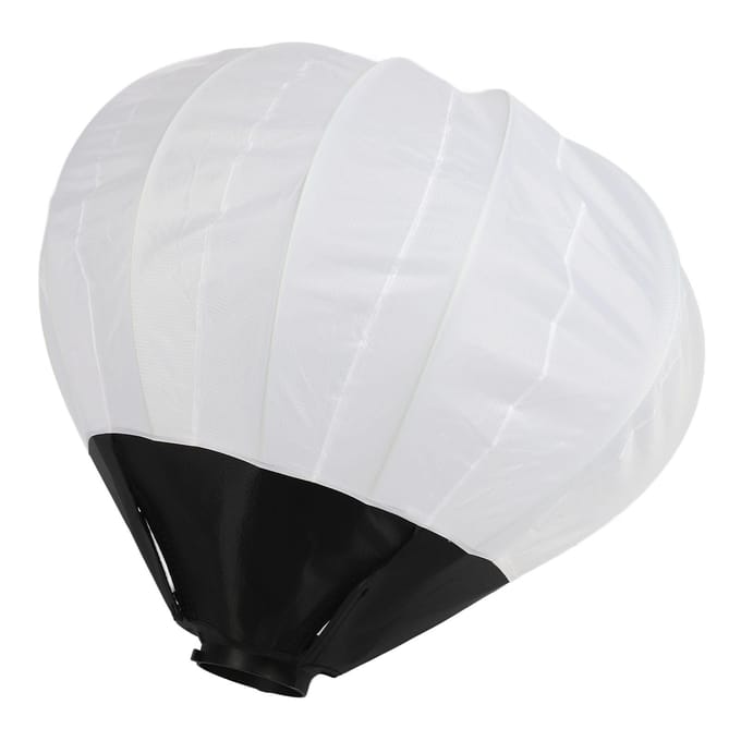 Lanterne Softbox Modificateur de lumière douce 65 cm Forme de boule Lanterne Softbox pour diffusion en direct white