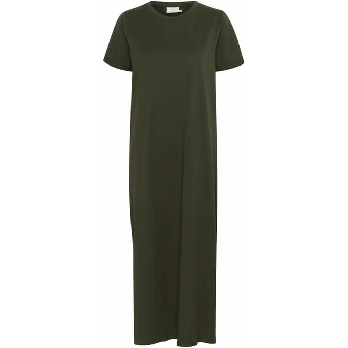 Jurk Regular fit Forest Night dark green