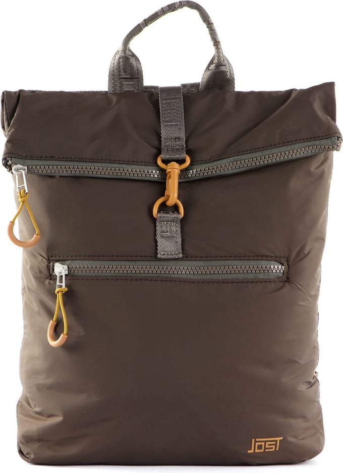 JOST Rugzak Kemi Courier Backpack Coffee Donkerbruin