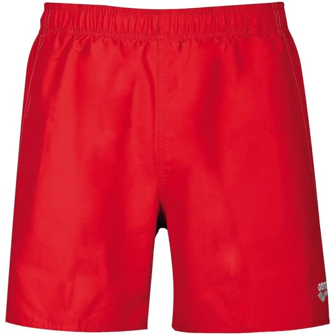 Arena Fundamentals Boxer Red-white Maat: XXL | Zwembroeken Outlet | Heren | Wit