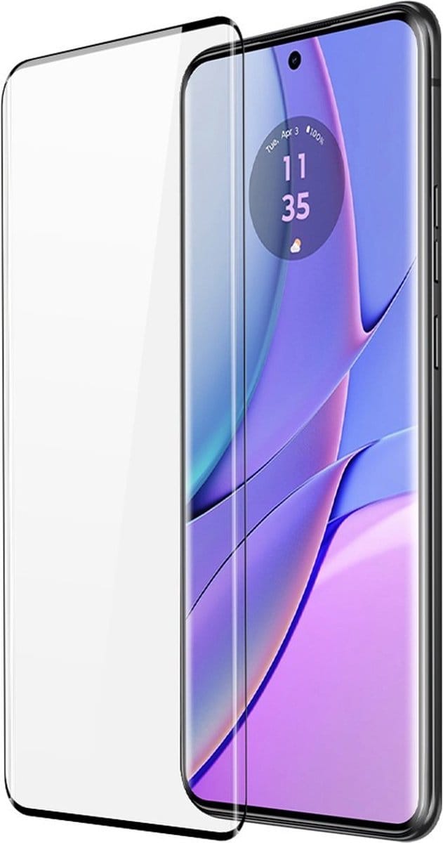Dux Ducis Screen Protector - Geschikt voor Motorola Edge 40 (Neo) Screen Protector - Dux Ducis Full-Cover Tempered Glass - Zwart