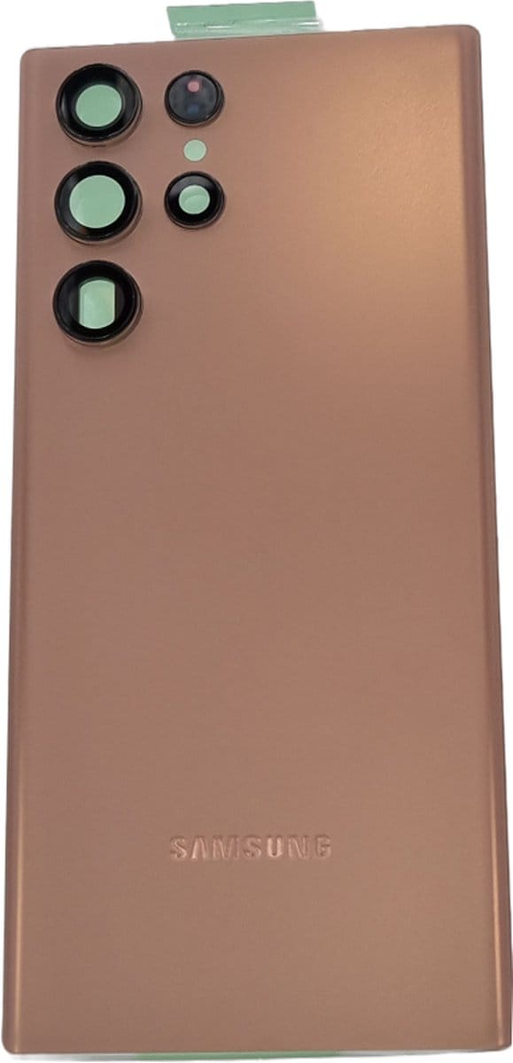 Achterkant Geschikt voor Samsung Galaxy S22 Ultra – Premium – Rosegoud