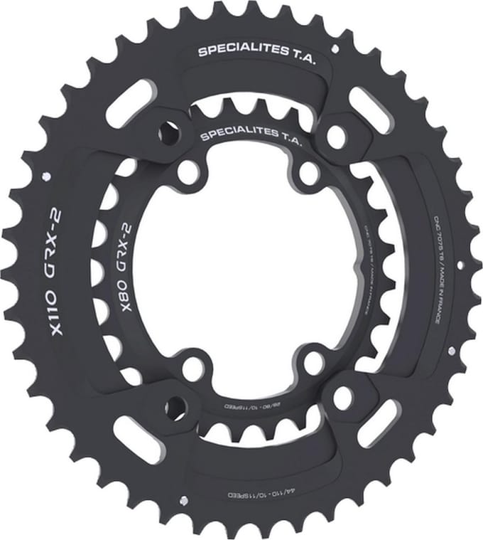 Binnen Plateau Specialiteiten T.A. Shimano Grx Double X80 Rx600-Rx810