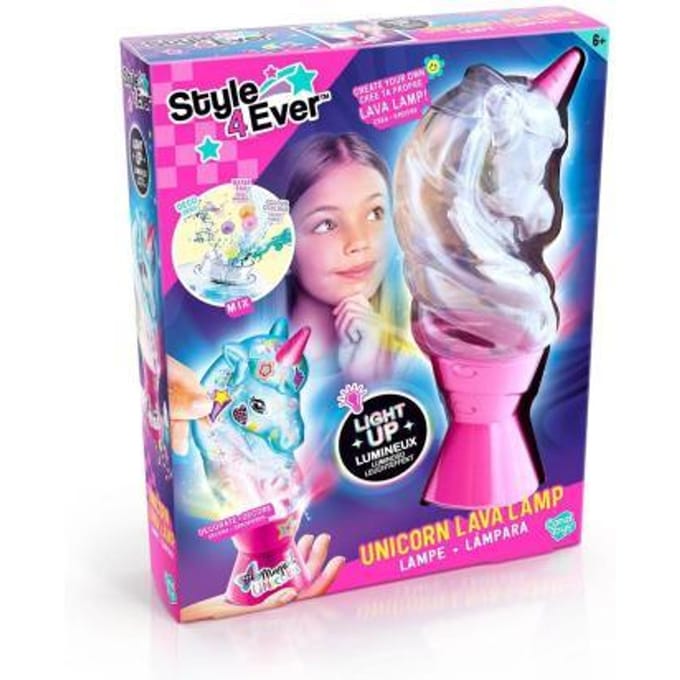 Style 4 Ever Eenhoorn Lava Lamp Knutselen