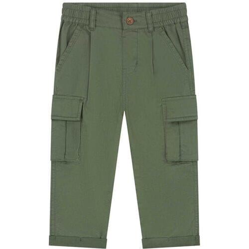 Prénatal peuter broek Dark Khaki Green 122 heren