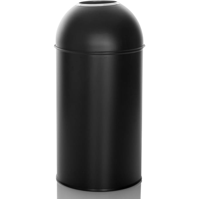 Afvalbak / vuilnisbak CLEAN OR 50L zwart hjh OFFICE