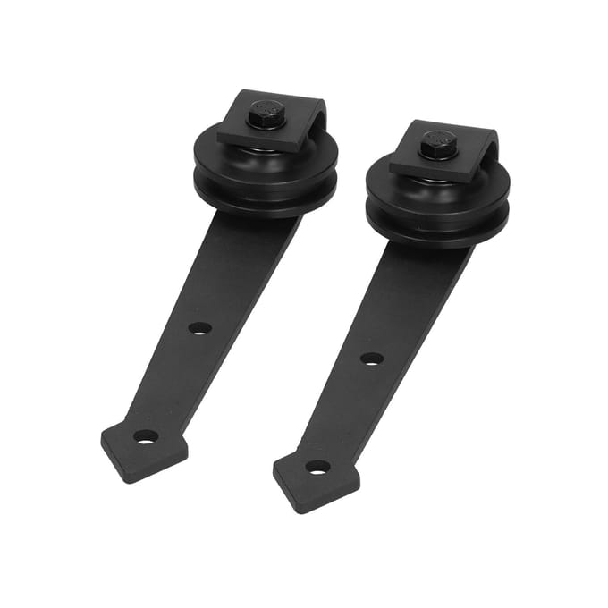 Schuurdeur Hangwiel Koolstofstaal Katrol Roller met Schroef Schuifdeur Beslagset