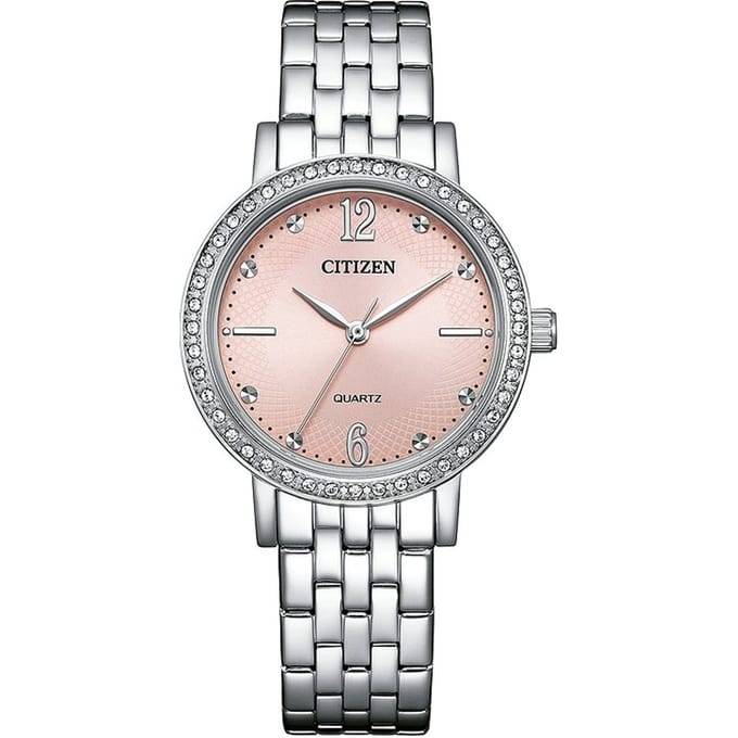 Citizen EL3100-55W Horloge - Staal - Zilverkleurig - Ø 31 mm