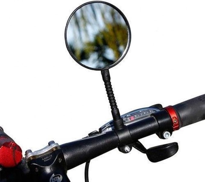 Go Go Gadget - Verstelbare Fiets Spiegel - 84mm - Zwart