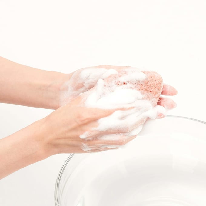 Purito, Jeju Volcano Corée, éponge konjac, 1 éponge white
