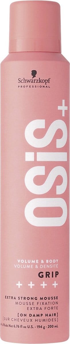Schwarzkopf Professional Osis+ Grip Extreme Hold Mousse 200 ml