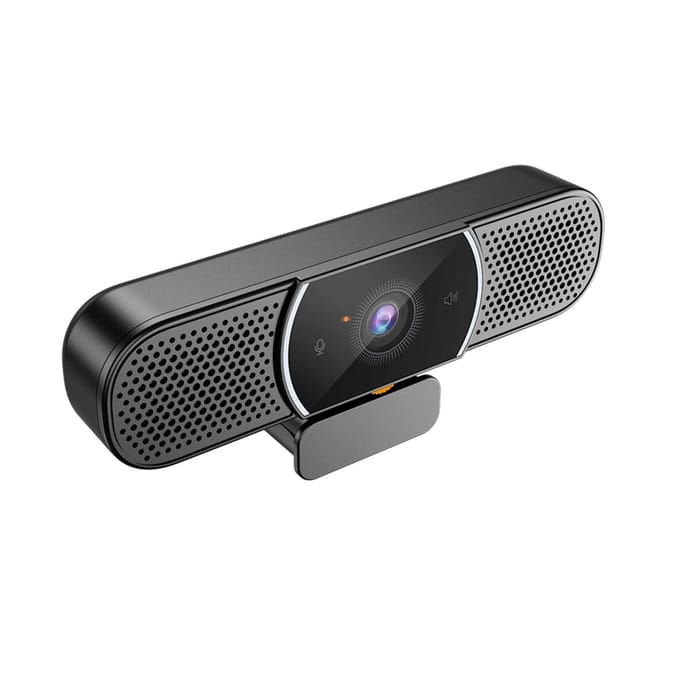 SeeUp Mini 3-in-1 Webcam met Luidspreker & Microfoon & Privacy Cover 1080P Camera Desktop USB-stekker & zwart