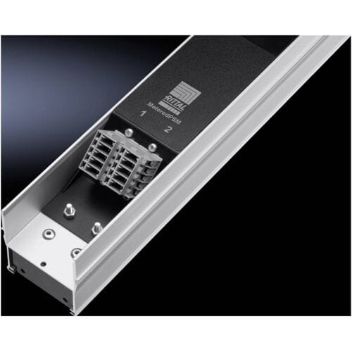 Rittal 7856020 19 inch Spanningsrail voor patchkast Aluminium (geëloxeerd)