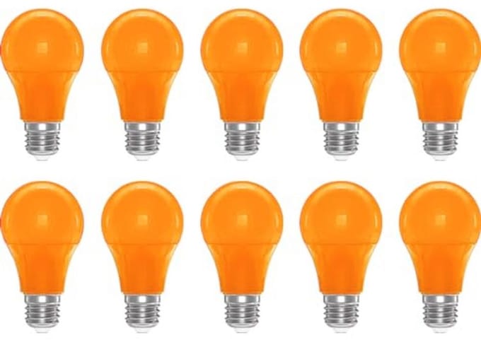 Gekleurde E27 LED Gloeilampen 3W | Set van 10 Stuks Voor Binnen en Buiten