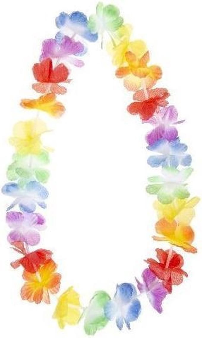 Hawaii-ketting bloemenslinger 96cm