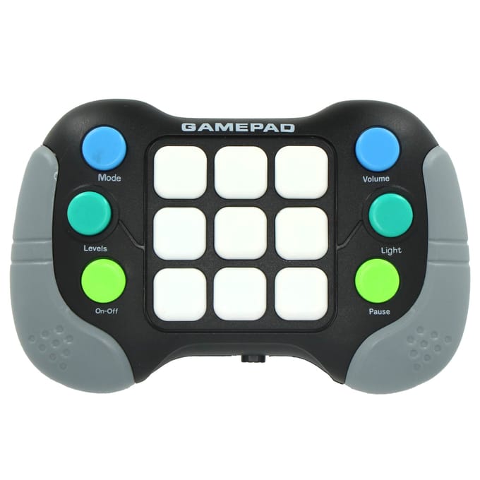 Spel elektronisch gamepad 5 spellen in 1 B/O assorti