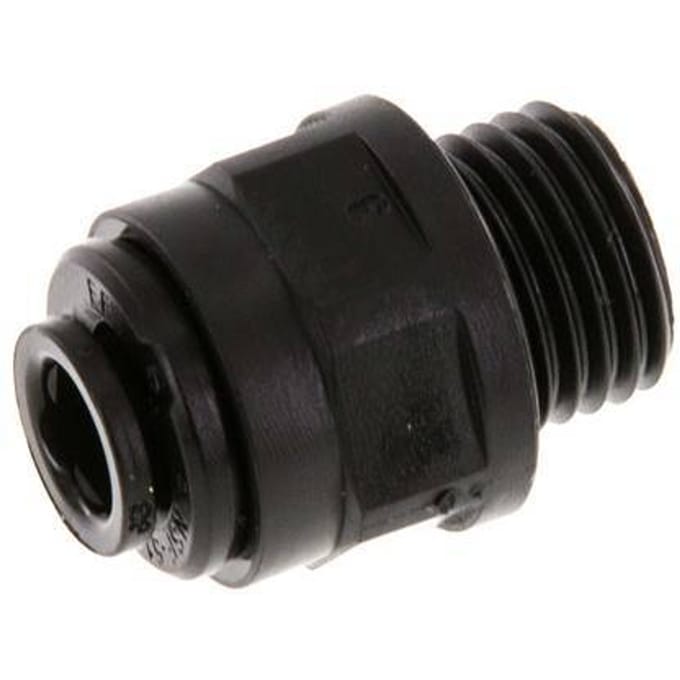 6mm x G1/4'' POM Insteekfitting Buitendraad NBR [2 Stuks]