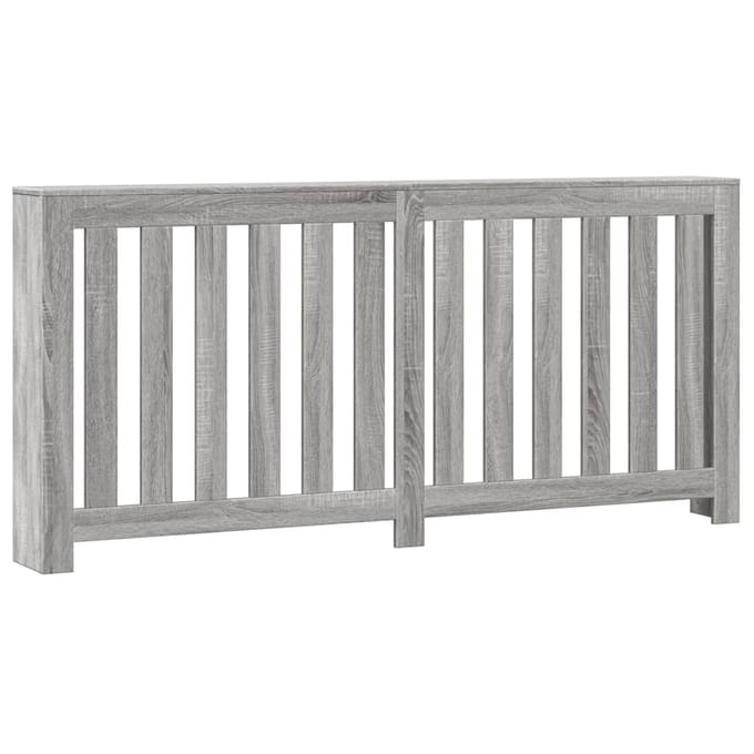 vidaXL Radiatorombouw 175x20x82 cm bewerkt hout grijs sonoma eiken