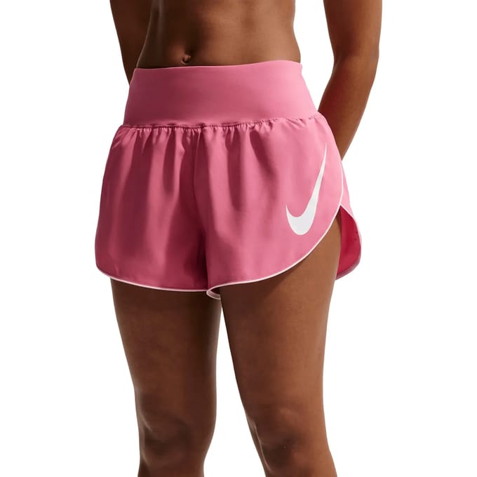 Nike Tempo Dri-fit Dames Training Short If1473-641 - Kleur Rood - Maat L