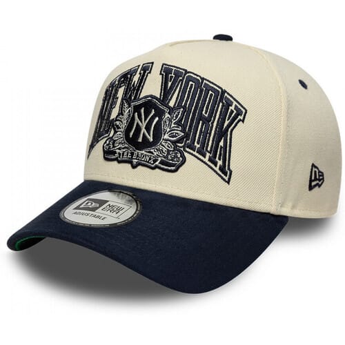New Era E-frame Closed Back Mlb New York Yankees Trucker Unisex - Wit - One Size - Katoen