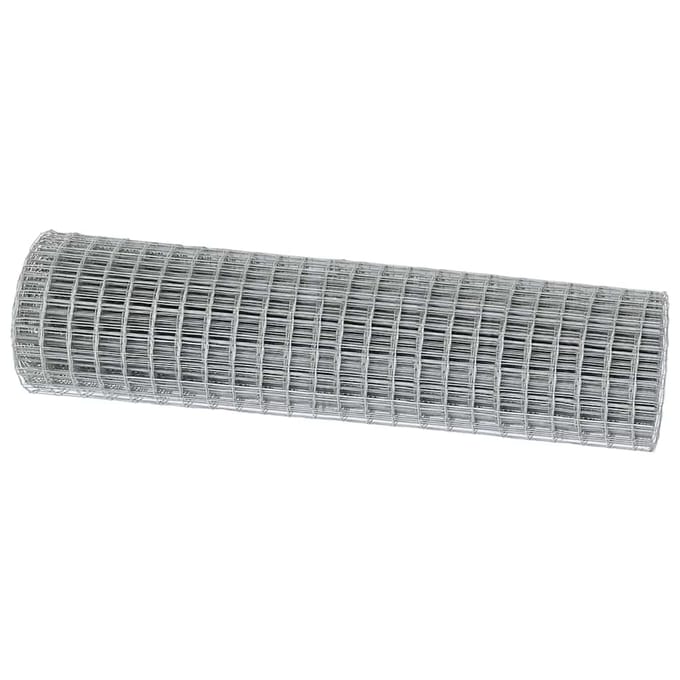 vidaXL - Euro - Hek - 1 - x - 25 - m - PVC-gelaagd - ijzer
