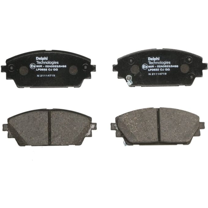 Remblokset DELPHI LP3632, voor