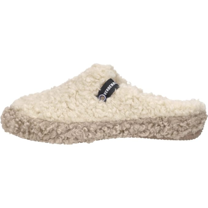 Verbenas Yuma Curly Pantoffels Open - beige - Maat 41