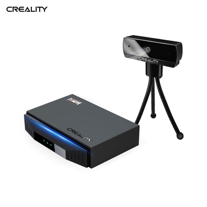 Originele Creality 3D Printer Camera Monitor Smart Kit WiFi Box HD 1080P Real-Time Afstandsbediening zwart