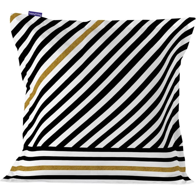 Kussenhoes Golden Dots | Blanc