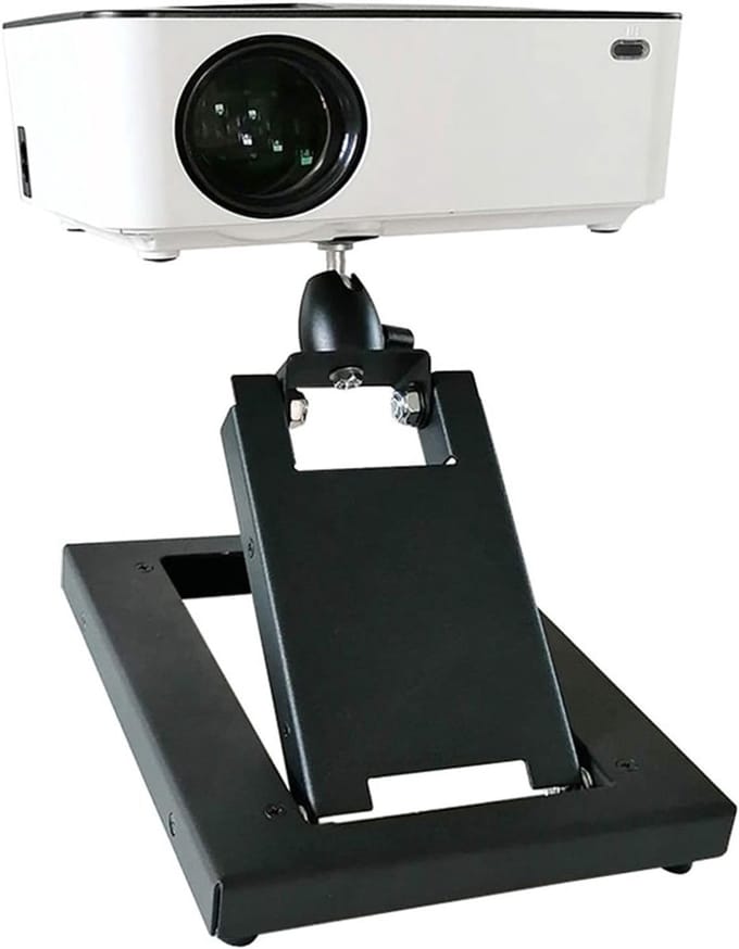 Projector Stand - Houders Beamer - Thuis Presenteren - Inklapbaar Verstelbaar - 9.2x7x9.8 Inch - Zwart