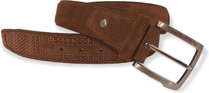 Floris van Bommel Riem 7159/29 Bruin Suede 3.5 Breed