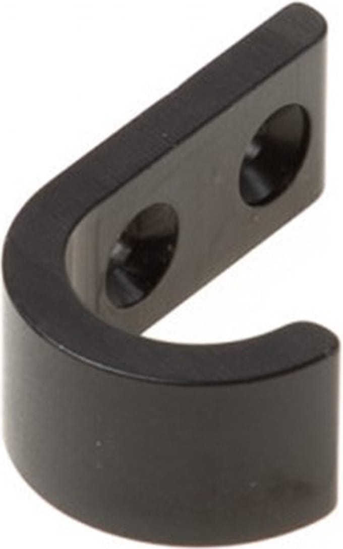 Hermeta Handdoekhaak 0554 Zwart