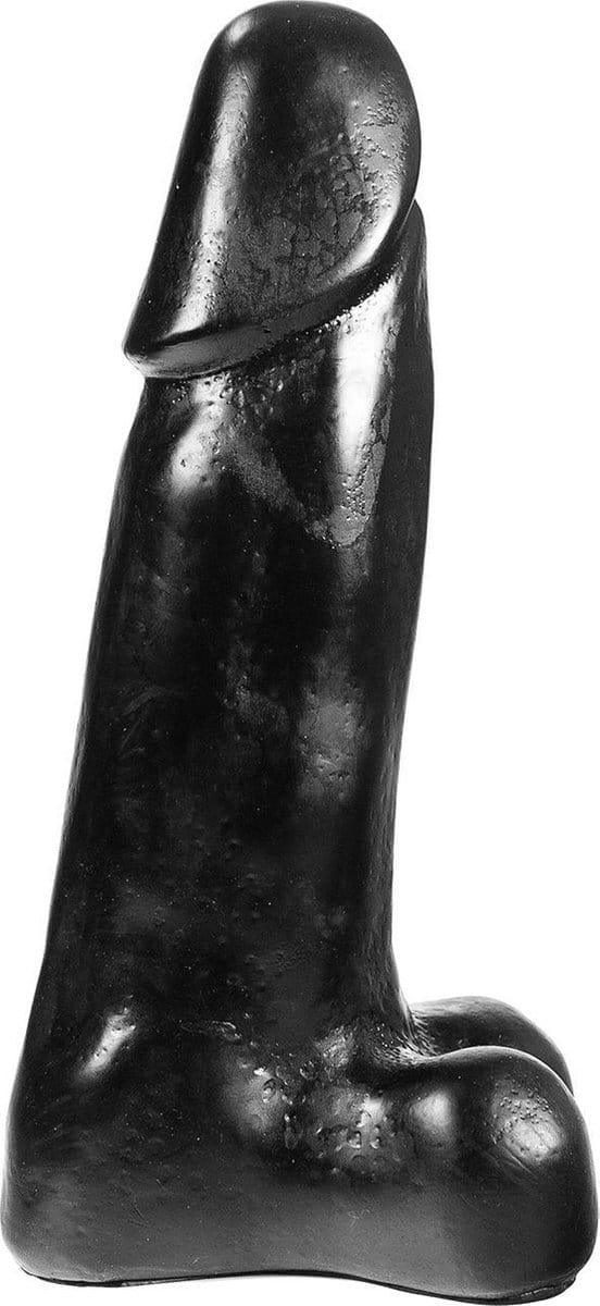 Dark Crystal XXL Dildo 26 x 7 cm - zwart