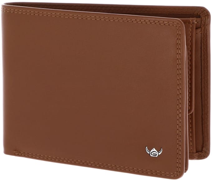 Golden Head Leren portemonnee Polo RFID Protect Scheintasche 1154 Cognac bruine