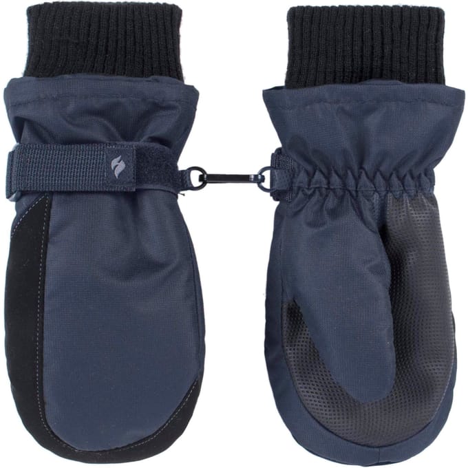 Kinderen Winter Fleece Gevoerde Thermische Ski Sneeuw Wanten - Blauw
