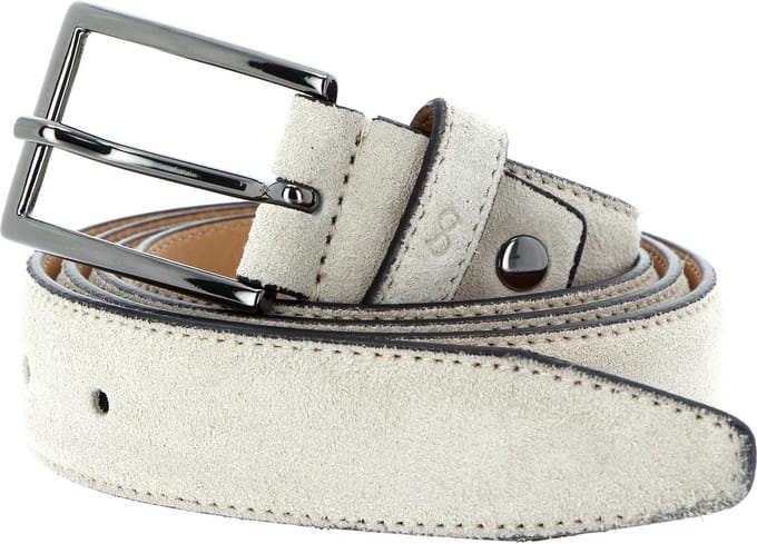 SADDLER Leren Riem Falkenberg Belt W85 Beige