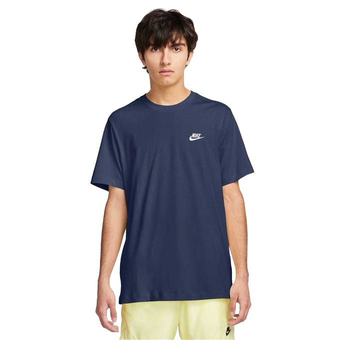 Nike Heren Club T-Shirt (Marine)