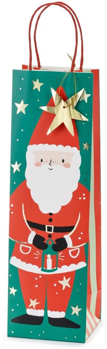 Cadeautasje wijn acht-man voor flessen 36cm