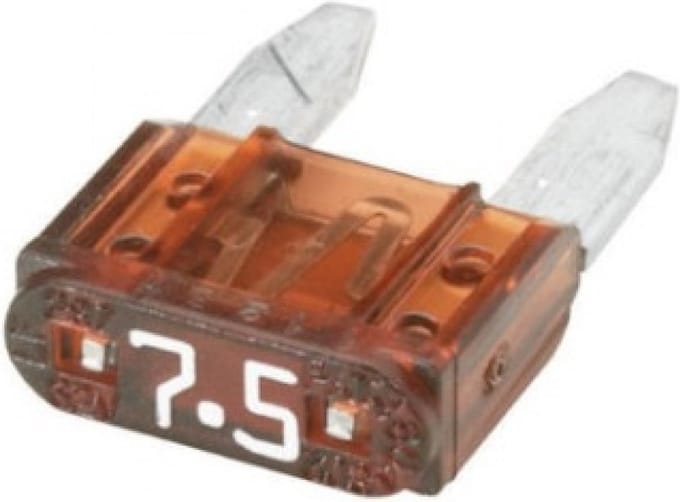 Mini Zekering 7.5A 100st