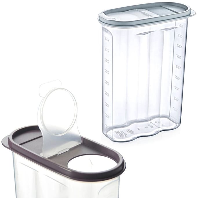 Hobby Life - Droogwaren Container - 2,4L - Dozeren - Met Maatbeker