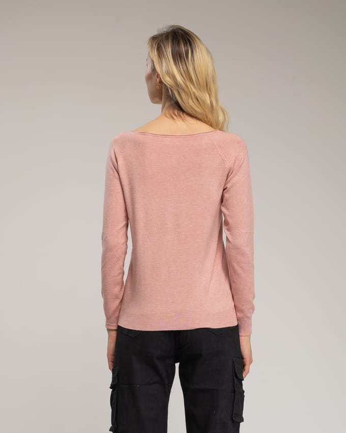 Aansluitend gebreid sweater