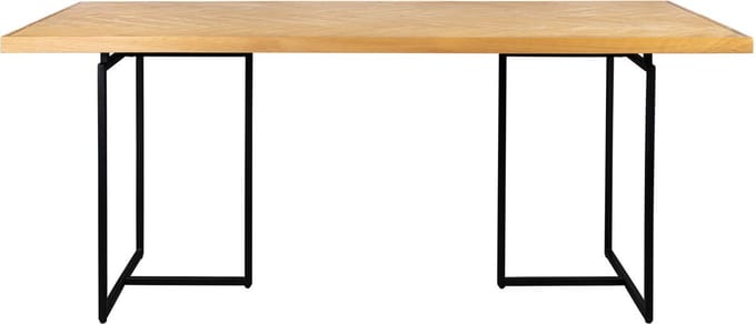 Dutchbone Class Eettafel 220X90 cm Eikenhout - Bruin