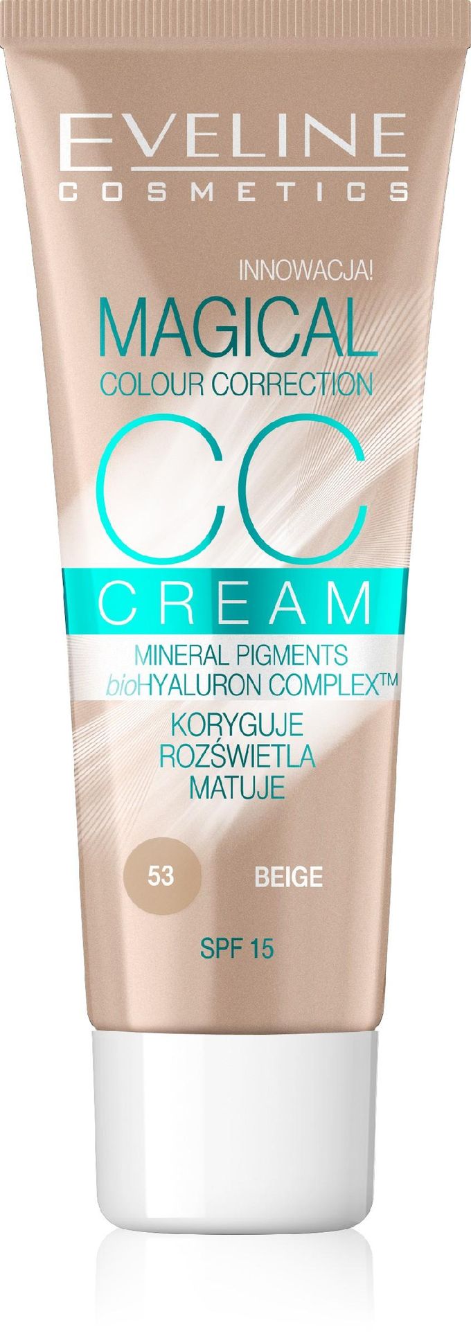 Eveline CosmeticsÂ CC Cream Magical Colour Correction Beige 30ml.